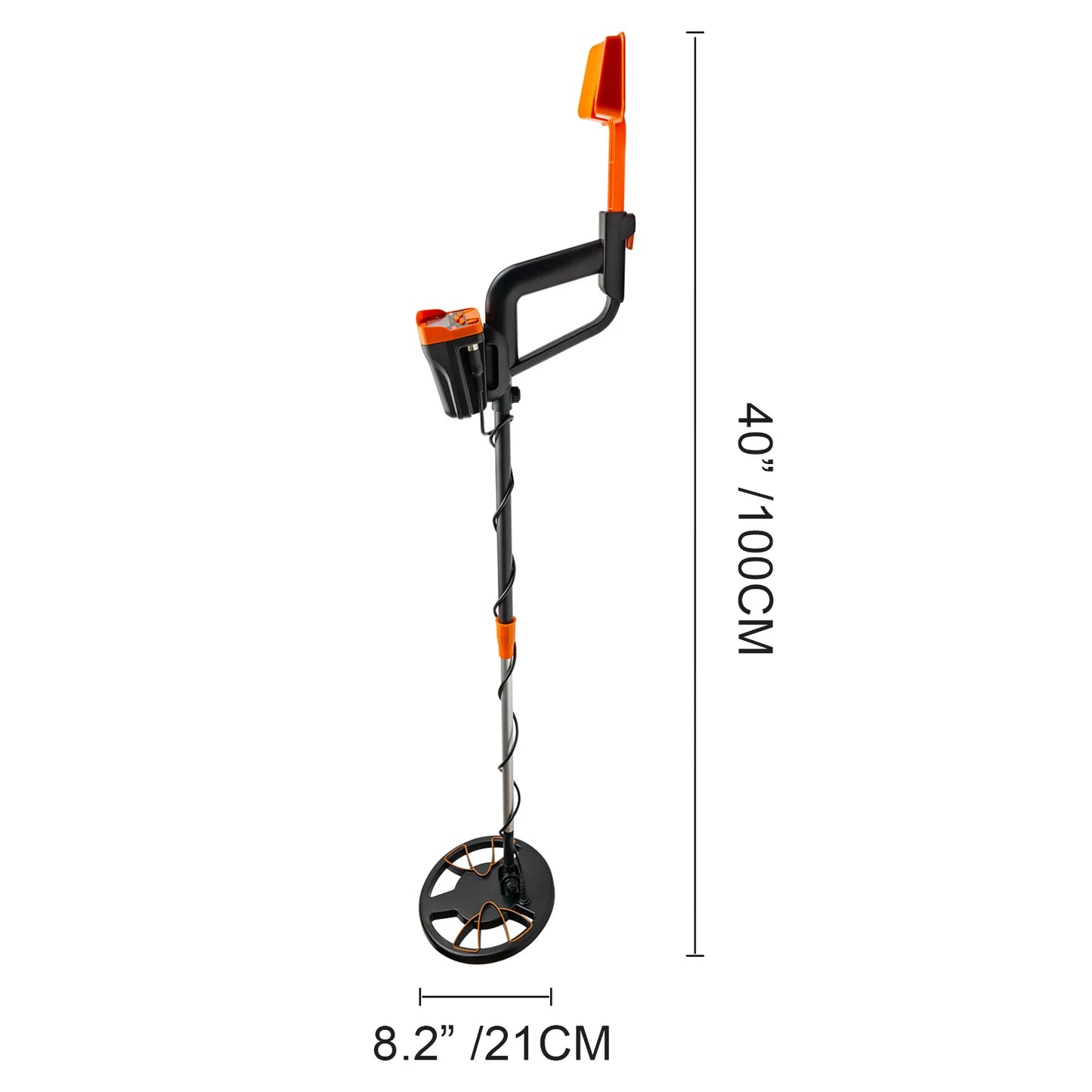 SucceBuy Metal Detector Waterproof Disc Underwater Underground High Accuracy Sensitive LCD Display