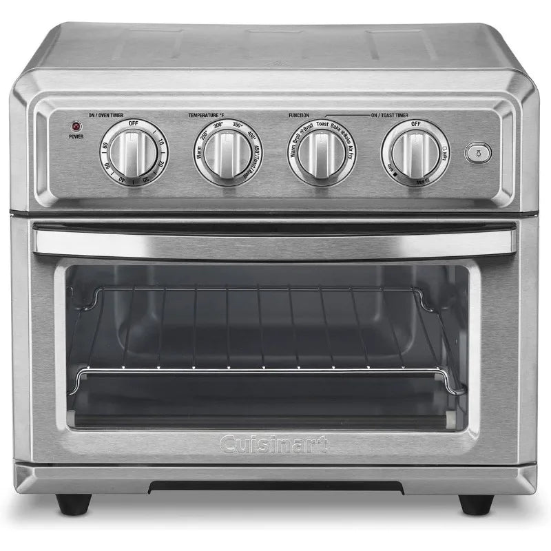 CUISINART Air Fryer + Convection Toaster Oven, 7-1 Oven, Stainless Steel, TOA-60