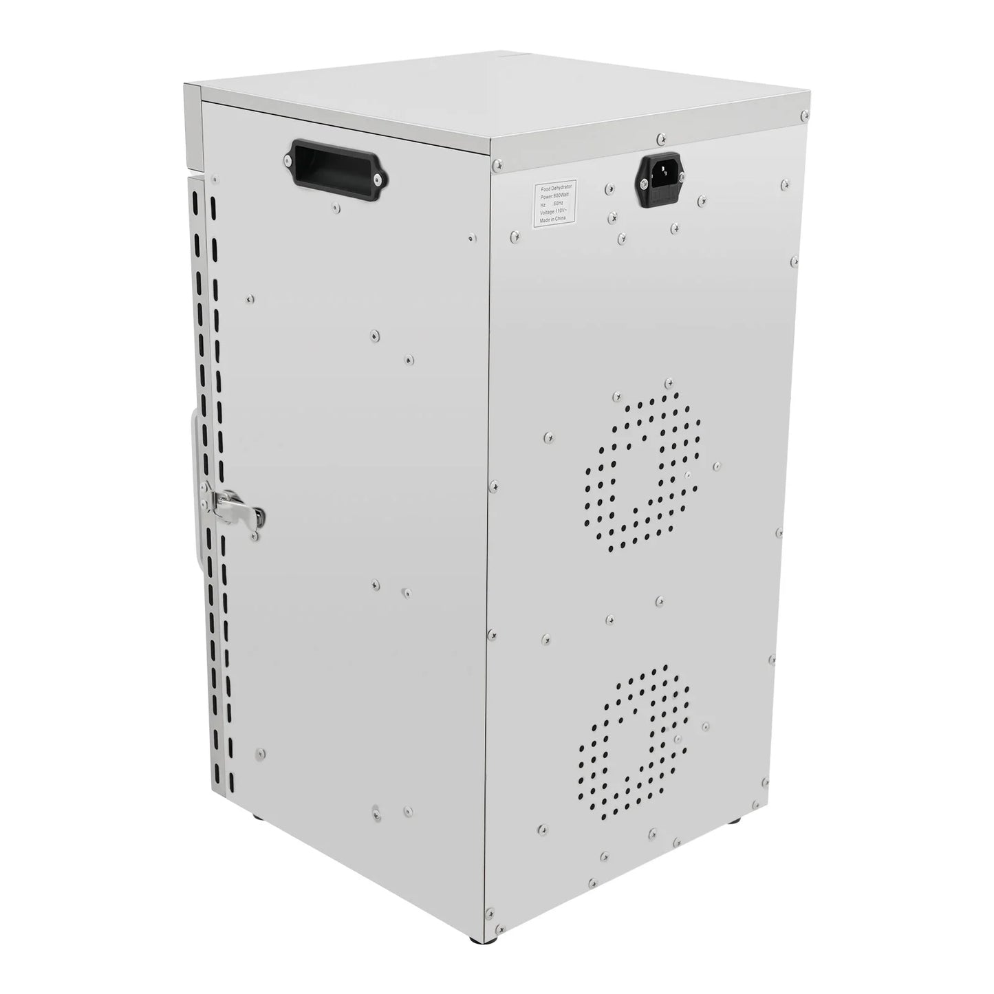Stainless Steel Fruit Dryer+800W Power, Food Dehydrator+18 Grids, Fruit Dryer Machine+30-90°C Temp