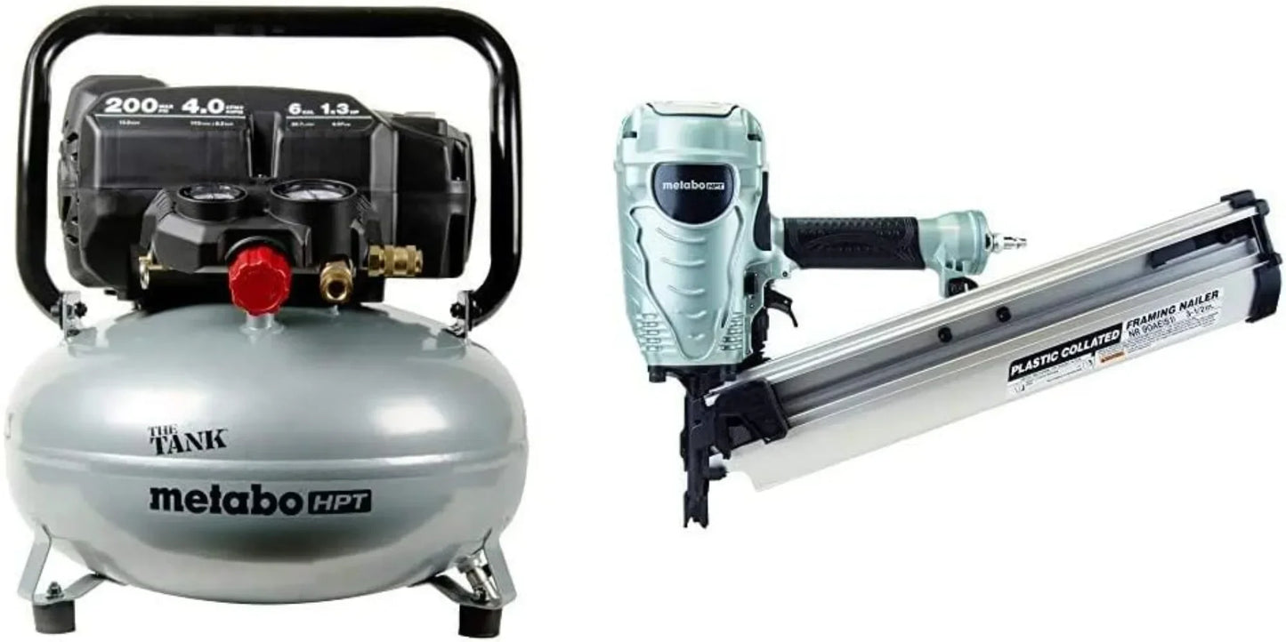 Air Compressor Portable Air Compressor Versatile/Framing Siding Finish Brad or Roofing Nailers