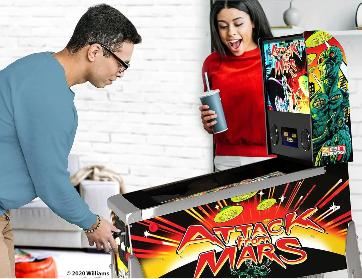 William Bally Attack From Mars Pinball - Electronic Games