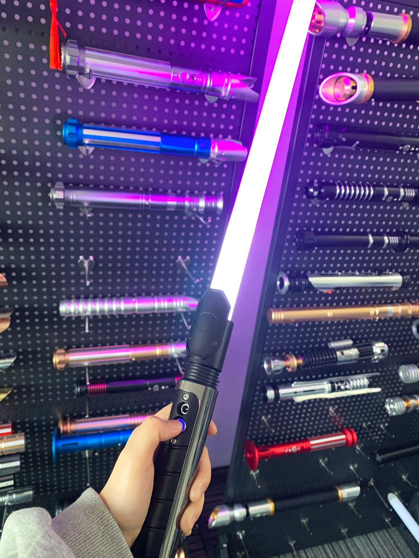 TXQSABER Dueling Combat Blade for Lightsaber 1 Inch 2mm 3mm 82 CM 92 CM / PC RGB 12 Colors FOC