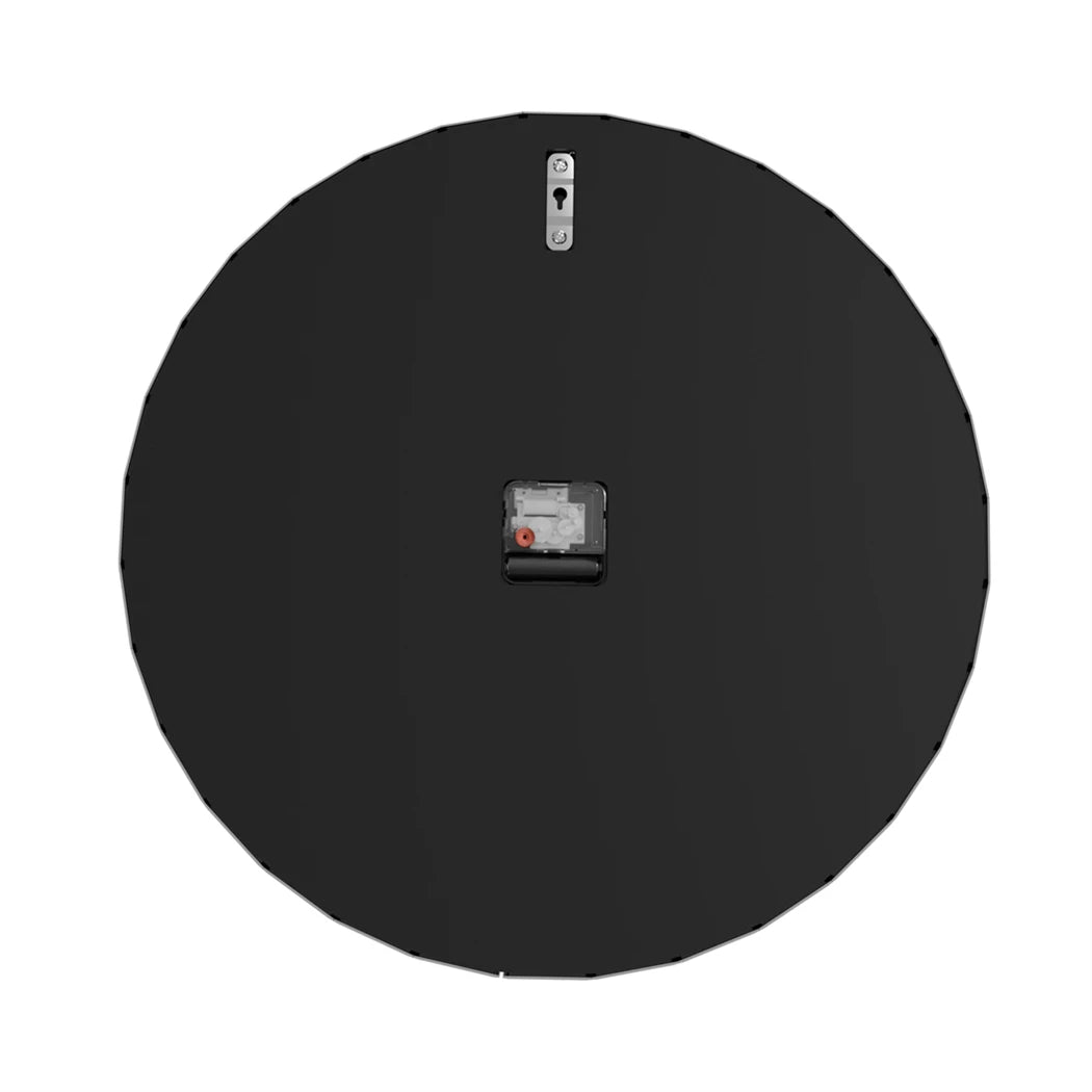 60 CM Crushed Diamond Wall Clock Roman Numerals Clock Quartz with Crystal Diamond Edge