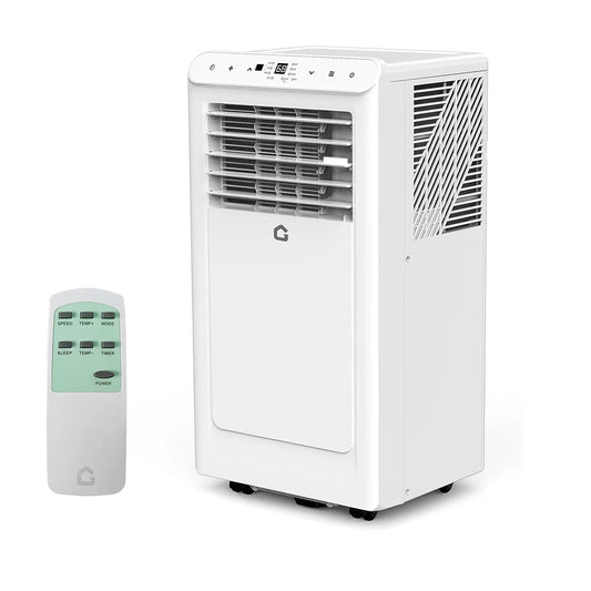 8000 BTU, 3-In-1 Portable AC Units for Rooms with Dehumidifier, Quiet Room Up to 350 Sq.Ft.Timer