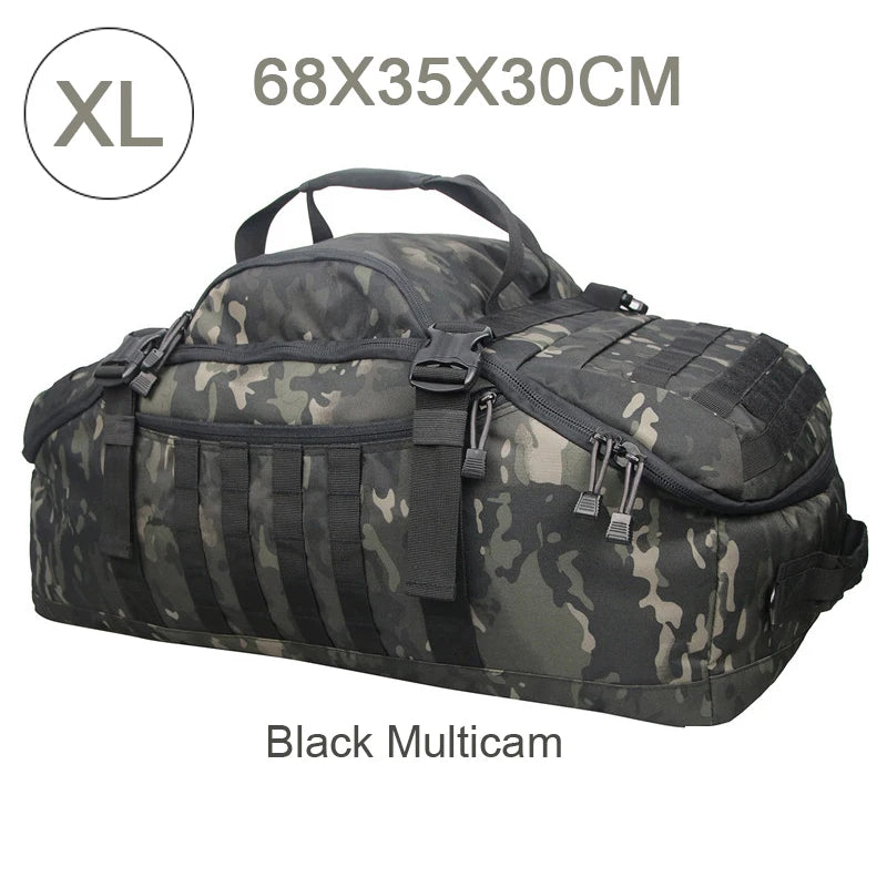 40L 60L 80L Waterproof Travel Bags Large Capacity Luggage Bags Men Duffel Bag Travel Tote Duffel Bag