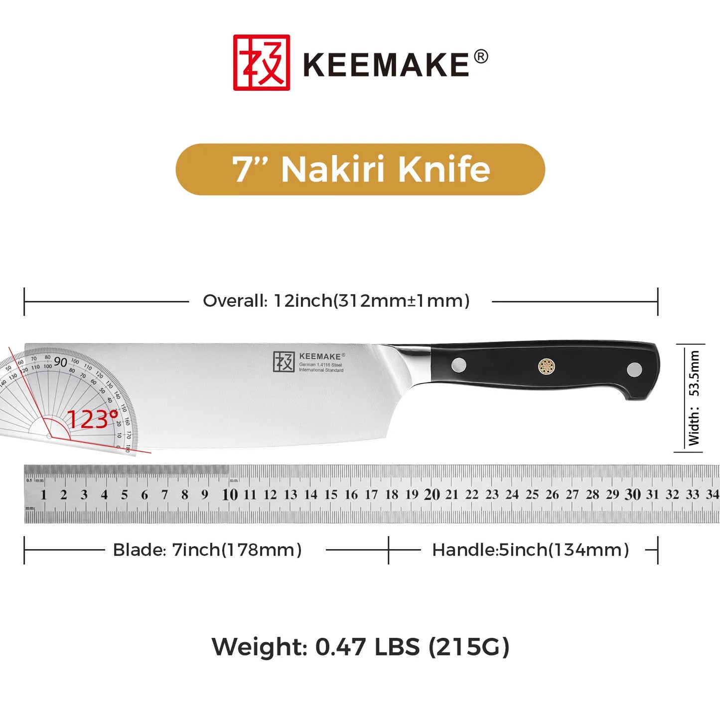 KEEMAKE Chef's Knives High Quality Stainless Steel Kitchen Knife 1-15PCS/Set Ultra Sharp