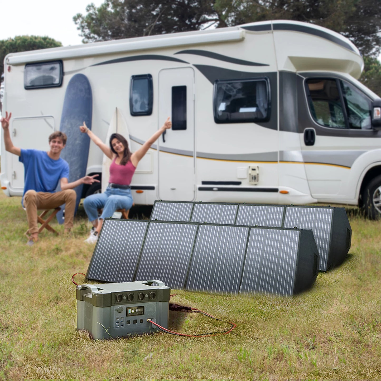 ALLPOWERS S2000PRO Portable Power Station 2400W Emergency Backup High-power Power Supply for Home Use Outdoor RV Travel