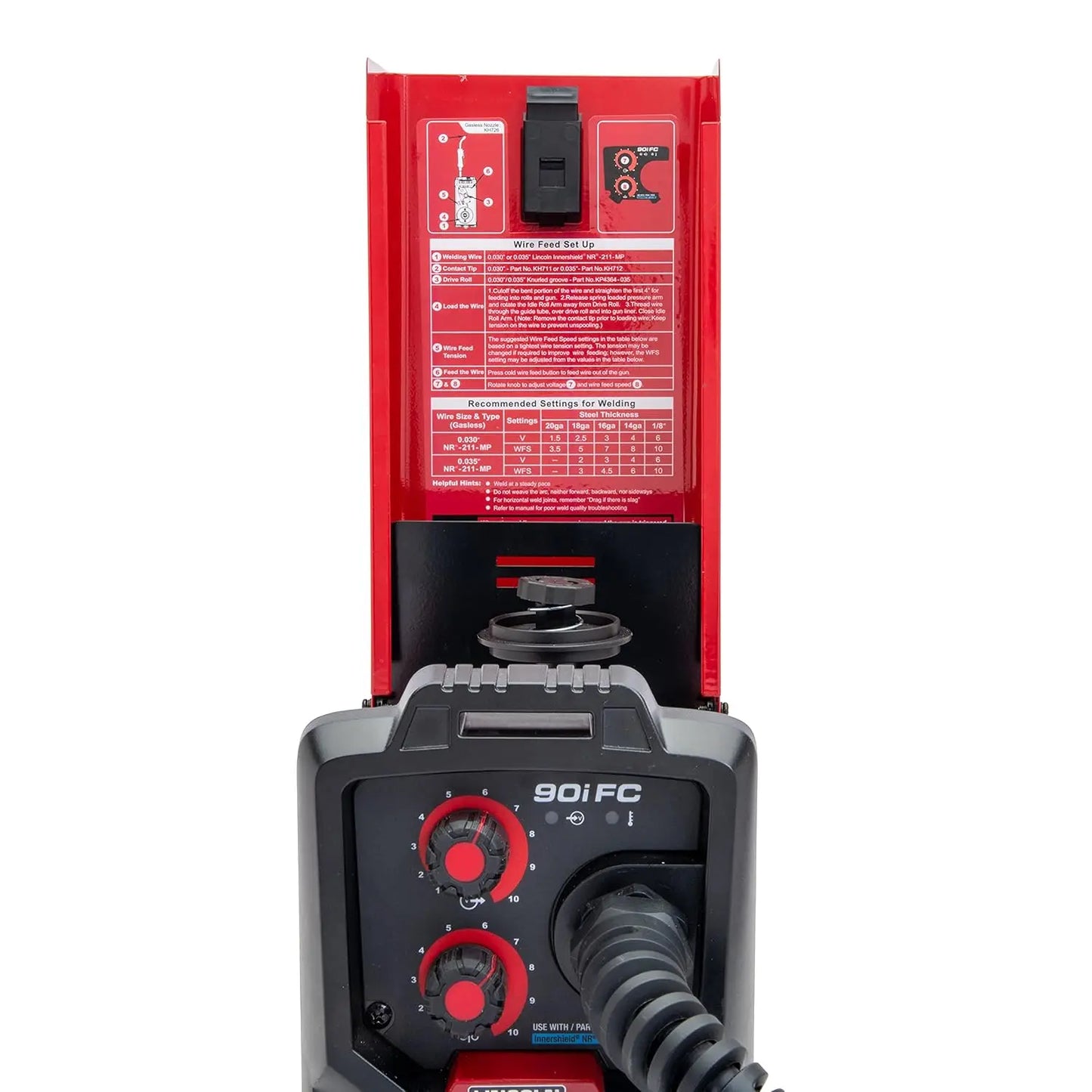 Electric 90i FC Flux Core Wire Feed Weld-PAK Welder, 120V Welding Machine, Portable w/Shoulder Strap