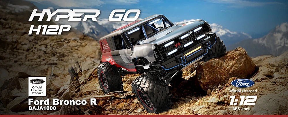 MJX 1:12 H12P Brushless High-Speed Remote Control Car/Climbing Car Four-Wheel Drive Off-Road RTR