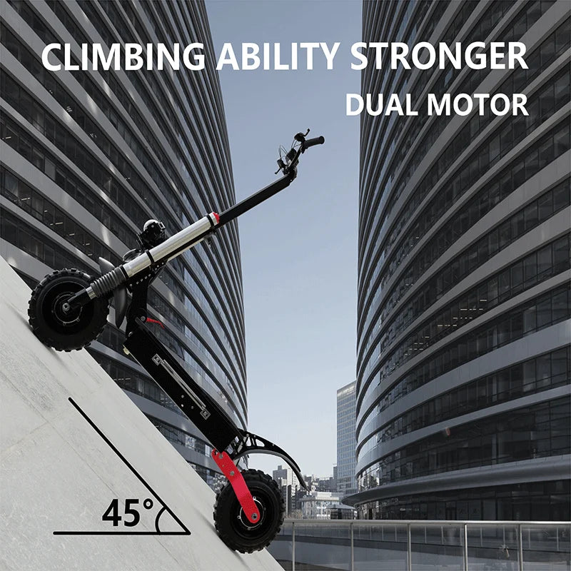 OFF Road Electric Scooter 1200W-6000W Starong Dual Motor Scooter,85KM/H Top Speed