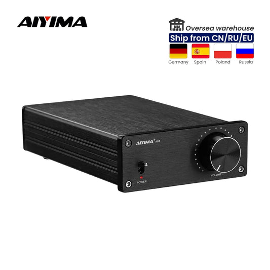 AIYIMA A07 TPA3255 Power Amplifier 300Wx2 Class D Stereo 2.0 Digital Audio Amp HiFi Sound Amplifier