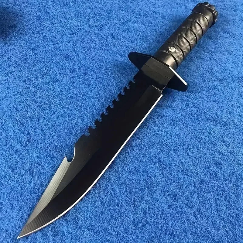 Ultra-Sharp Multi-Function Fixed Blade Tactical Knife - High Hardness All-in-One Portable Tool