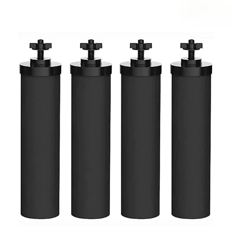 Replacement 2 each BB9-2 Activated Carbon Filter Compatible w/ Black Berkey Gravity Water System