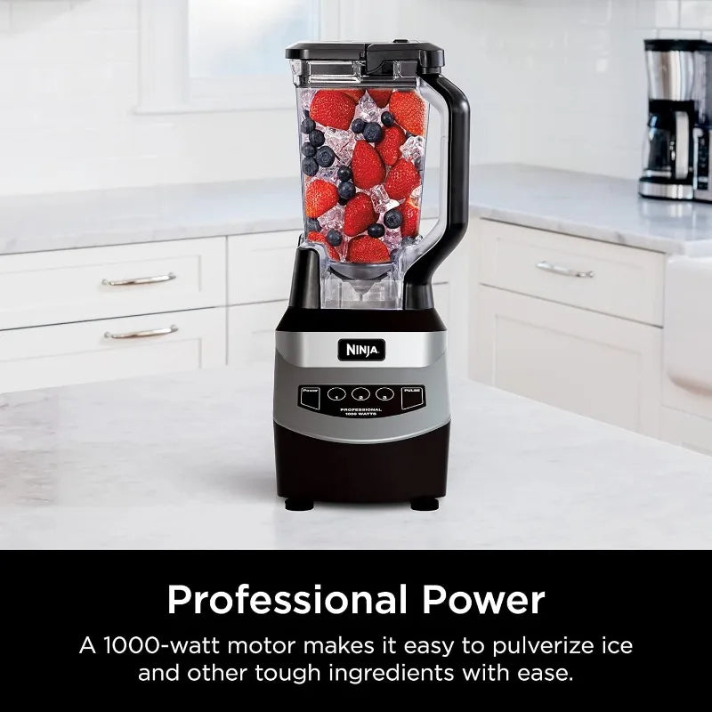 Ninja NJ601AMZ Professional Blender w/1000-Watt Motor & 72 oz Total Crushing Pitcher