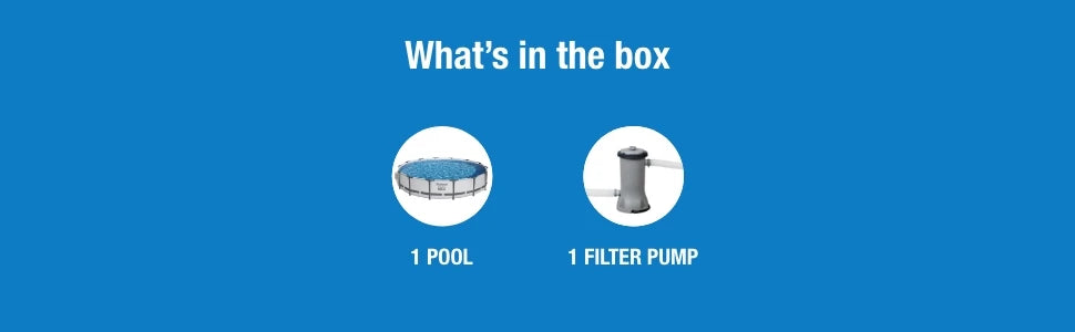 Steel Pro MAX 14' x 33" Round Above Ground Pool Set | Includes 530gal Filter Pump