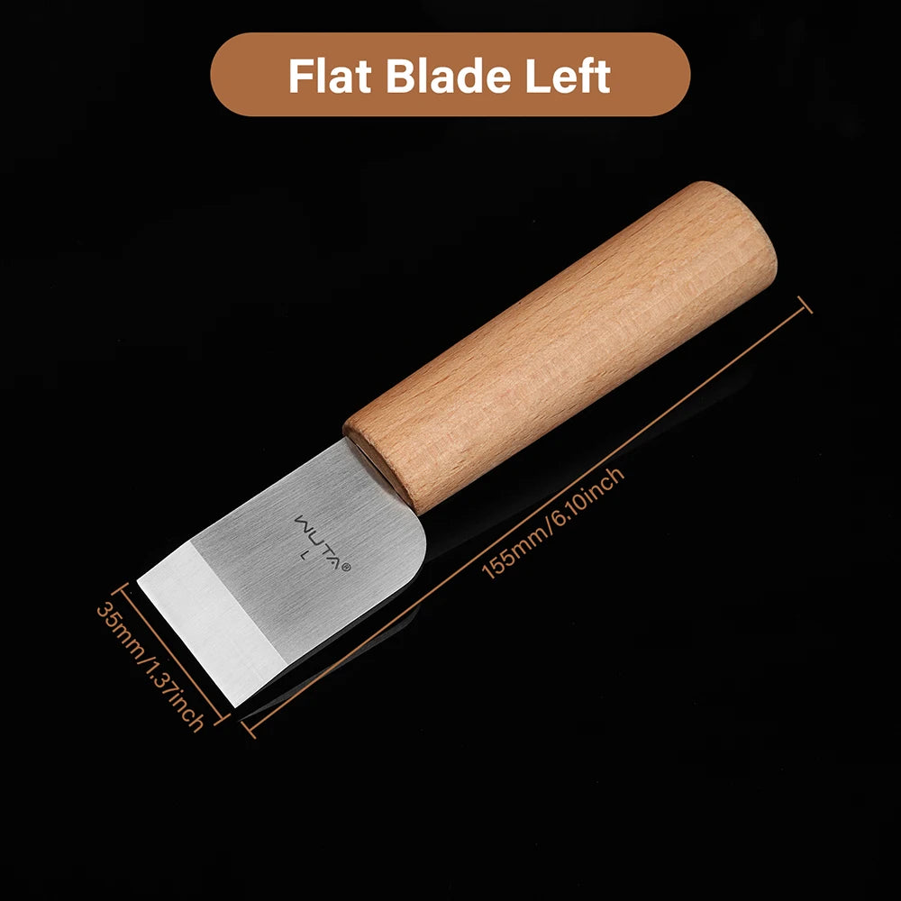 WUTA Professional Leather Craft Cutter DIY Cutting Sharping Thinning Skiving Tool Right/Left Handed