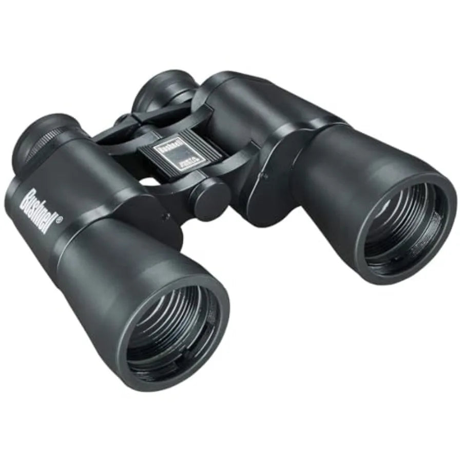 Bushnell Falcon 10x50 Wide Angle Binoculars in Black for Outdoor Viewing High Clarity Optics Rubber