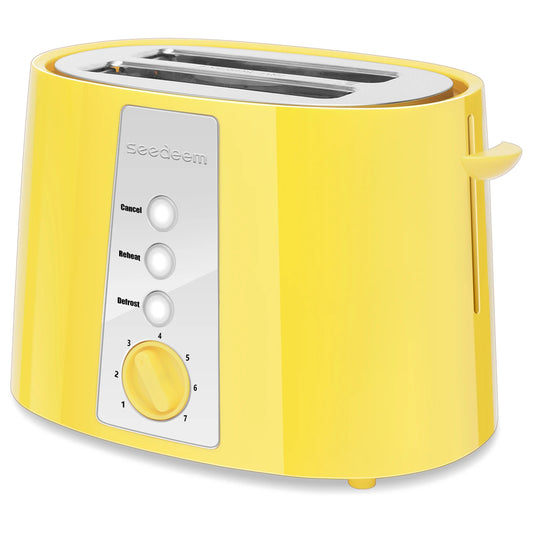Toaster 2 Slice,7 Shade Settings,3 Basic Function,Extra Wide Slots,Crumb Tray,750W