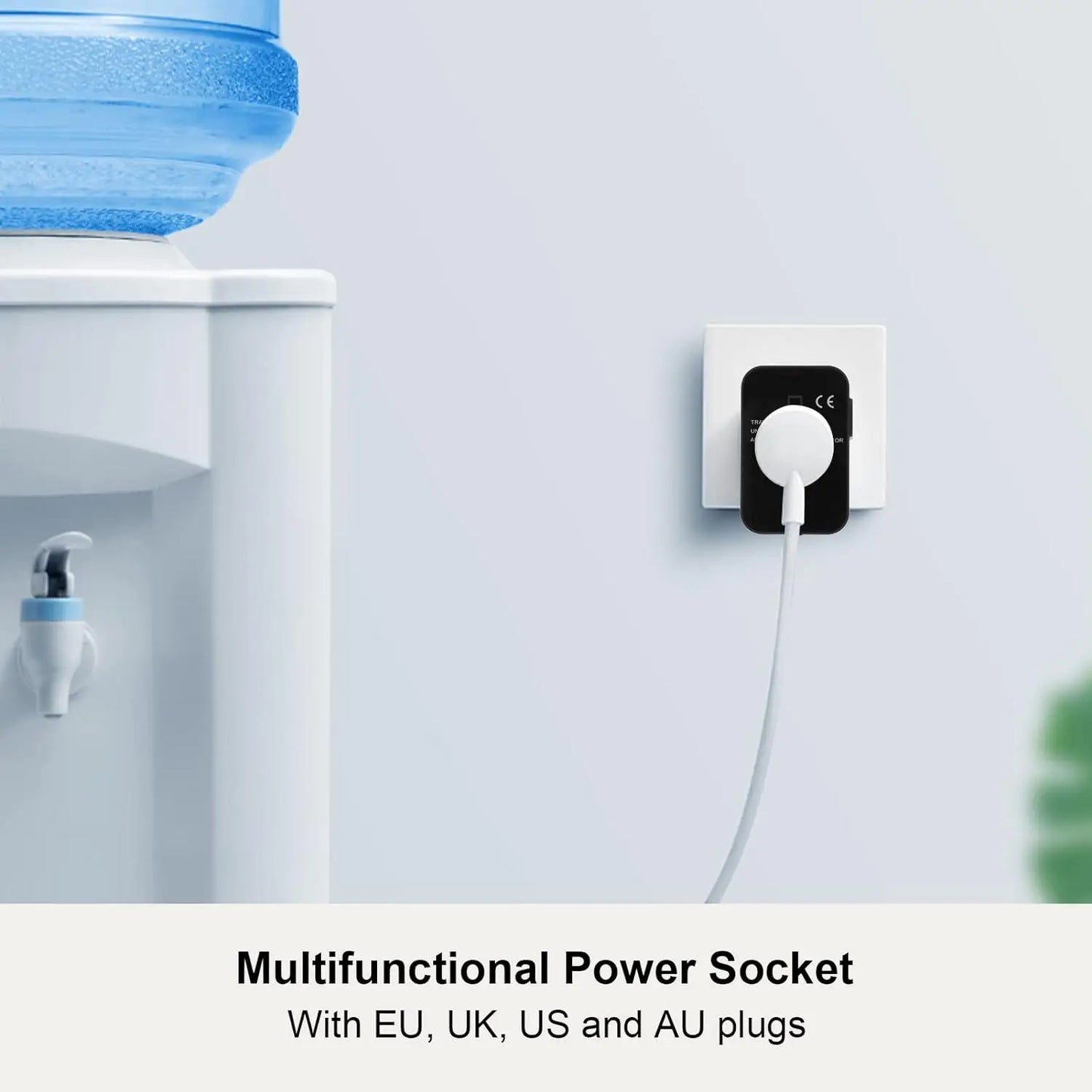 Travel Adapter, Worldwide All In One Universal Travel Adapter Wall Charger AC Power Plug Adapter