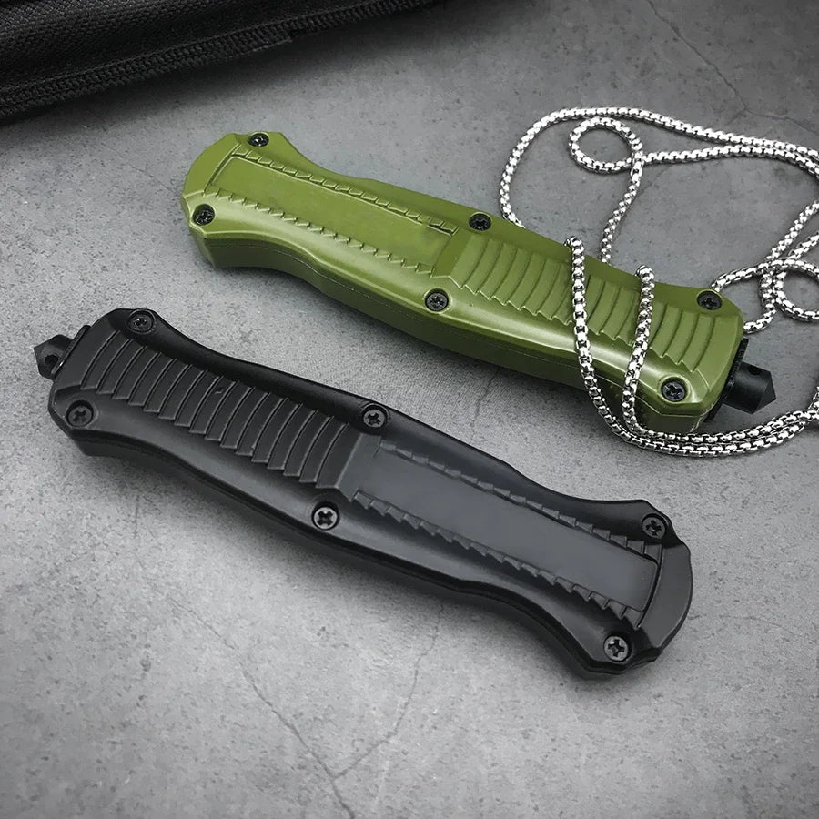 BM 3300 Mini Assisted Open Knife 440C Blade Zinc Alloy Handle Camping Fishing Pocket Hiking