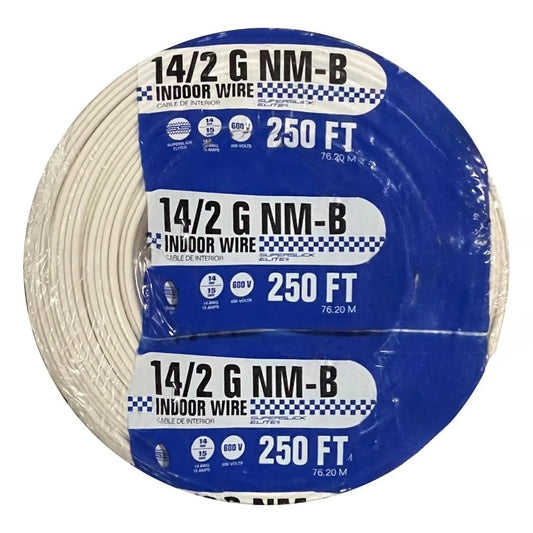 New upgrade - 14/2 NM-B, Non-Metallic, Sheathed Cable, Residential Indoor Wire/Wiring Switches