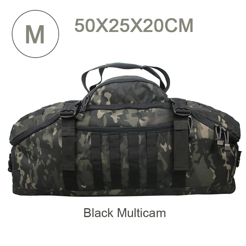 40L 60L 80L Waterproof Travel Bags Large Capacity Luggage Bags Men Duffel Bag Travel Tote Duffel Bag