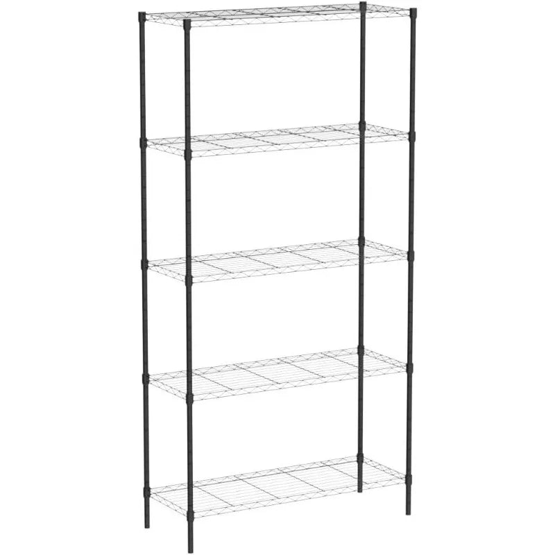 Storage Shelves 2100Lbs Capacity, 6-Shelf on Casters 48" L×18" W×72" H Commercial Wire Shelving Unit