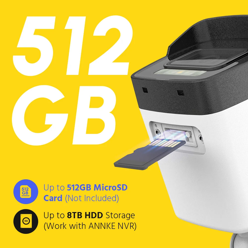 ANNKE 8CH 8MP Ultra HD PoE Network Video Security 4K H.265 Surveillance NVR 4x8MP HD IP67 POE CCTV
