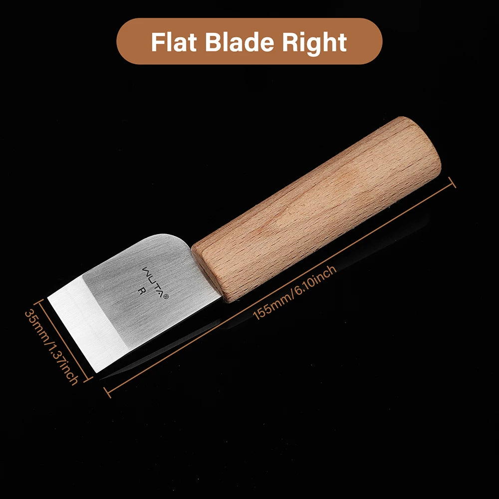 WUTA Professional Leather Craft Cutter DIY Cutting Sharping Thinning Skiving Tool Right/Left Handed