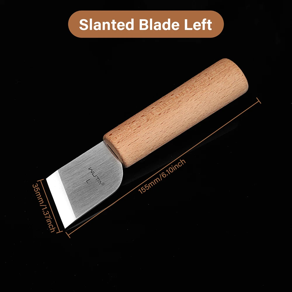 WUTA Professional Leather Craft Cutter DIY Cutting Sharping Thinning Skiving Tool Right/Left Handed