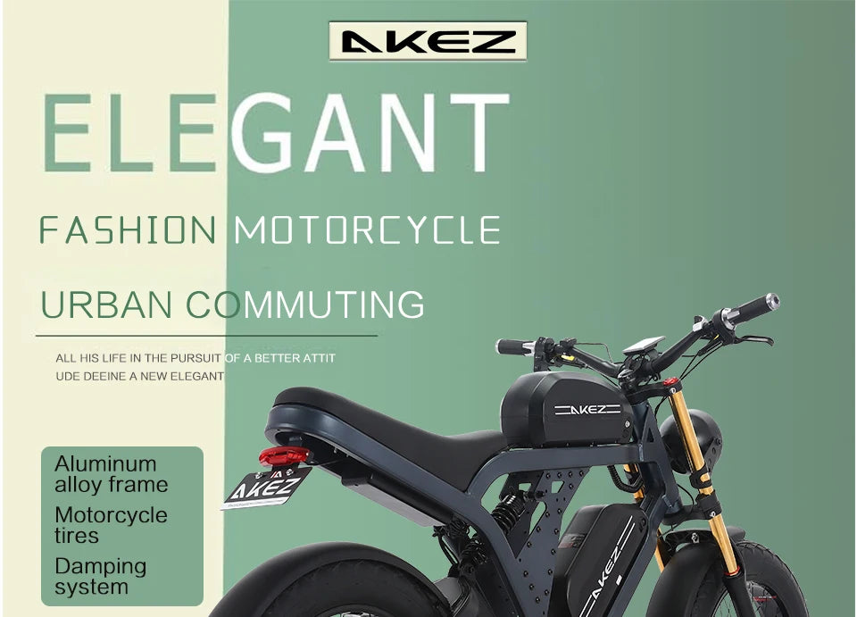 US Stock 1500w 48V Fat Tire Electric Bike Motorcycle Adults Off Road All-Terrain Bikes