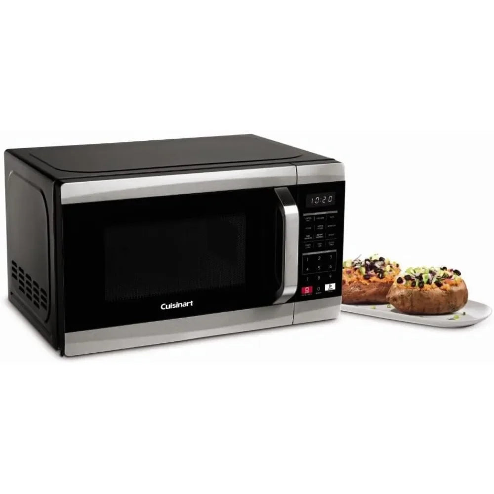 Stainless Steel Microwave Oven Kitchen Microwave Silver Electric Microwave Appliances Home