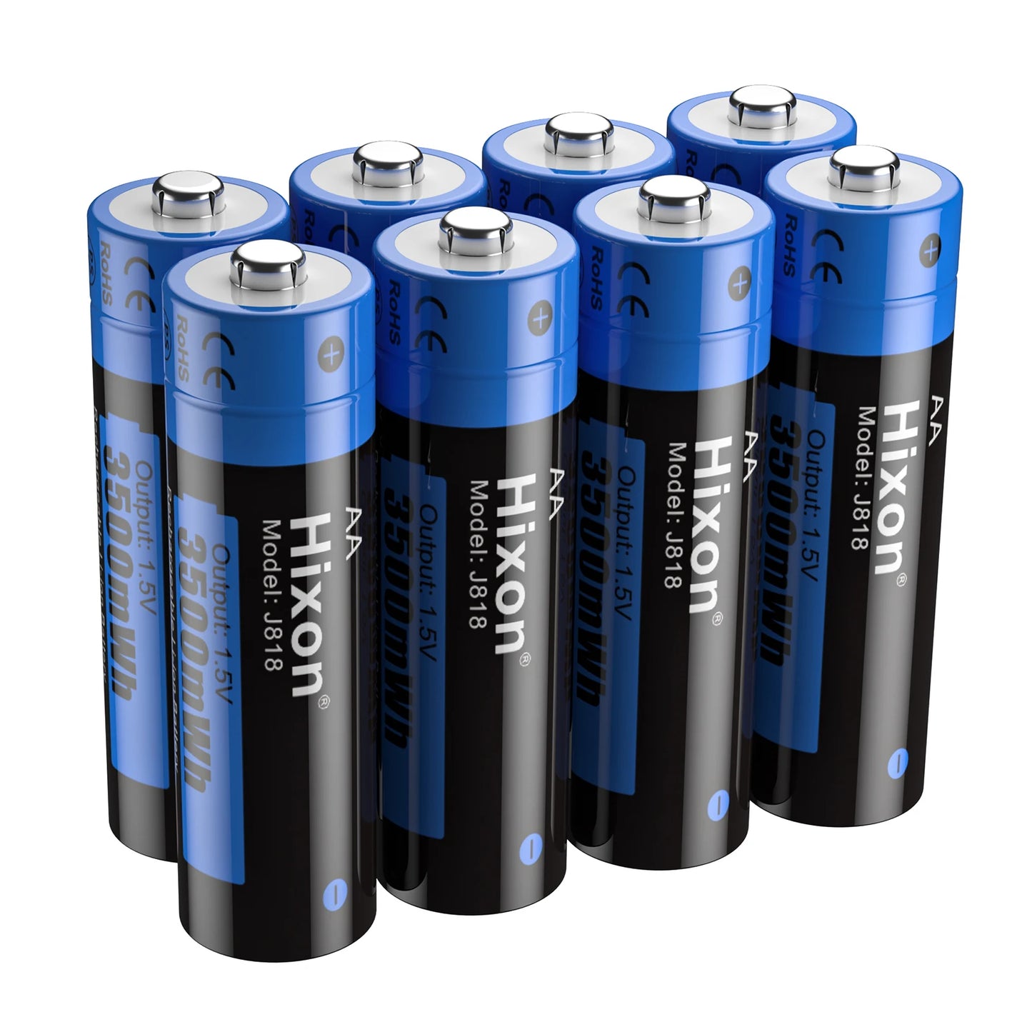 Hixon aa 1.5V Li-ion Rechargeable Battery 3500mWh 1.5V Lithium AA Rechargeable Batteries 1.5v AA