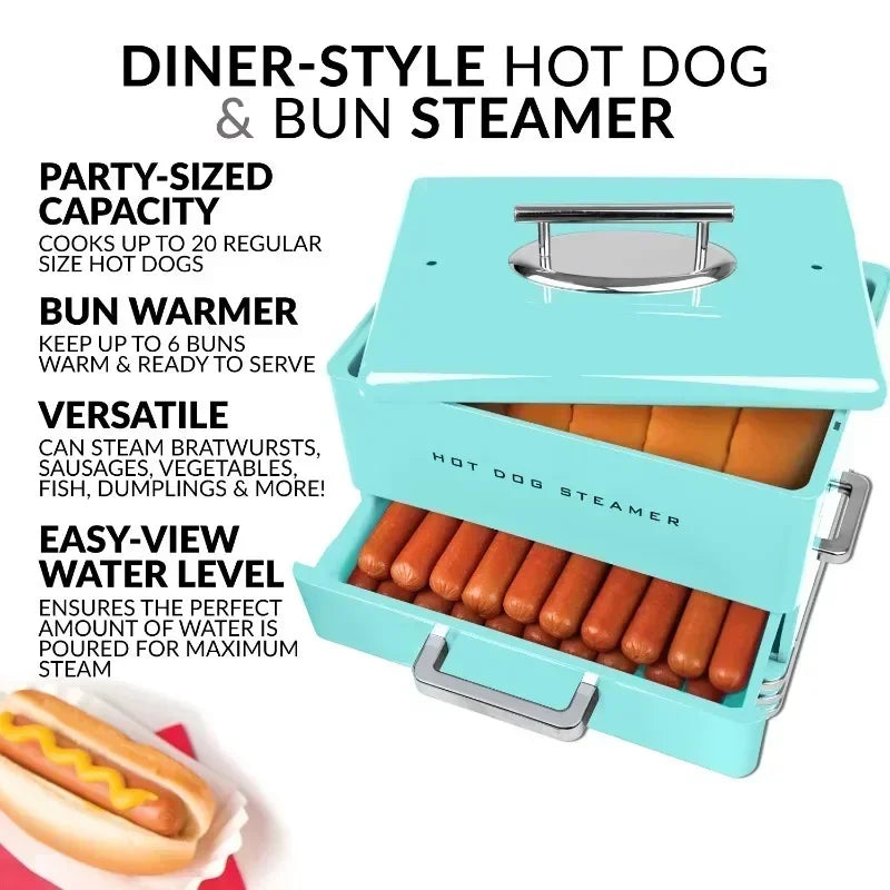 DUTRIEUX Hot Dog Steamer hot dog machine, grill  grill electric ,hot dog machine