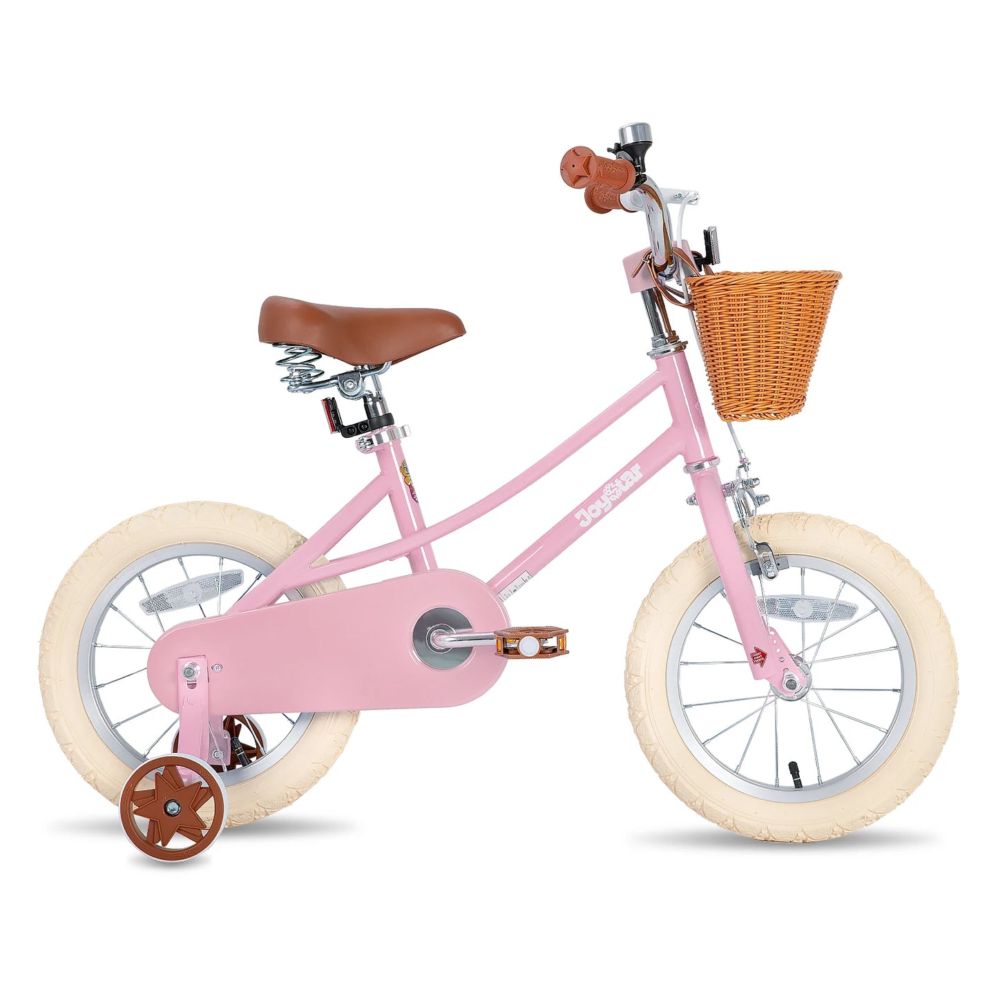 Girls Bike/2-12 Years Kids, 12" 14" 16"/Training Wheels, Basket, chain guard,20" Kickstand, Pink