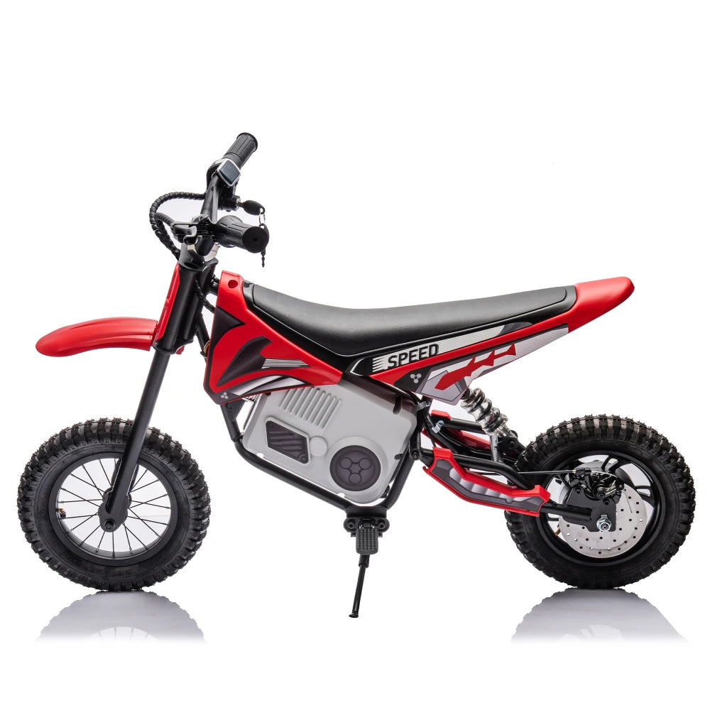 AZURTEK 36V Electric mini dirt motorcycle kids,350w xxxl motorcycle,Stepless variable speed drive