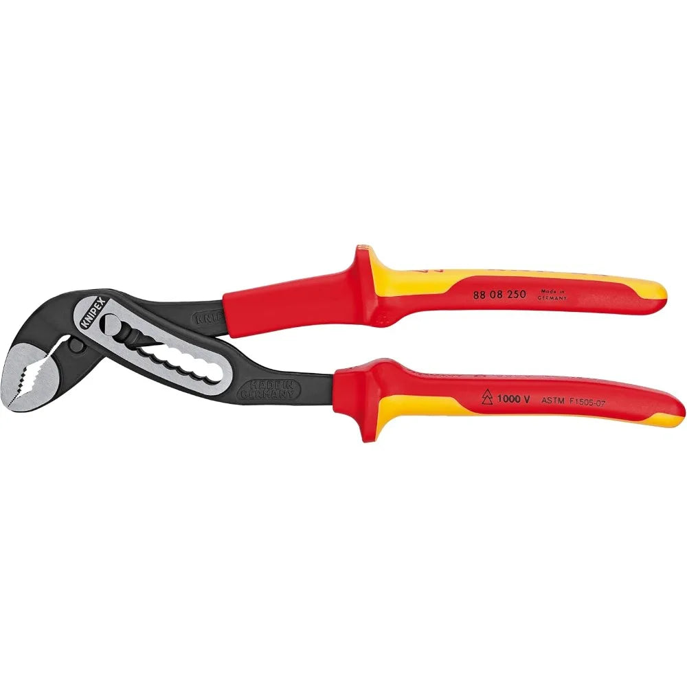Knipex Tools LP - 9K989831US 10 -Piece 1000V Insulated High Leverage Pliers, Cutters, Screwdriver