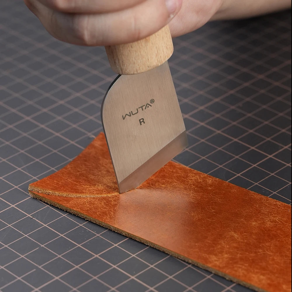 WUTA Professional Leather Craft Cutter DIY Cutting Sharping Thinning Skiving Tool Right/Left Handed