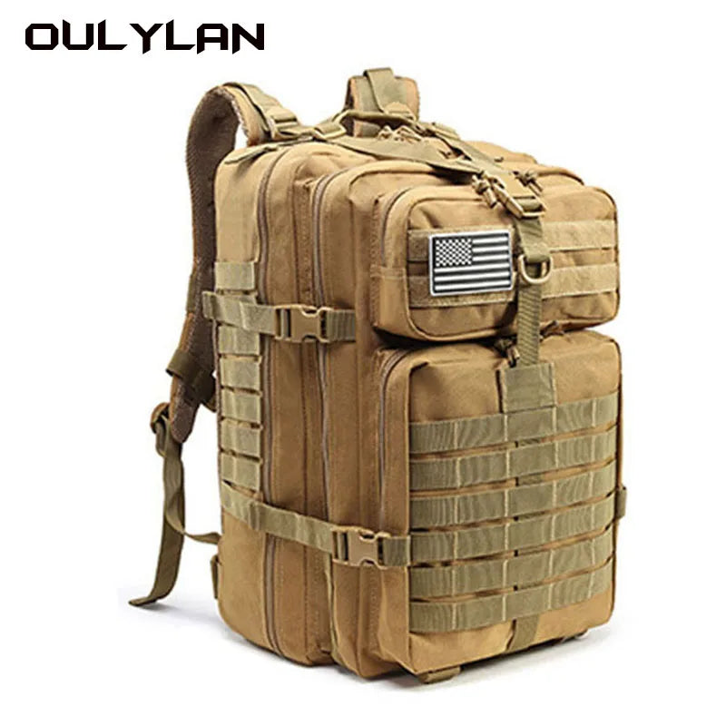 Oulylan 50L/30L Tactical Backpack Nylon Military Backpack Molle Army Knapsack Waterproof