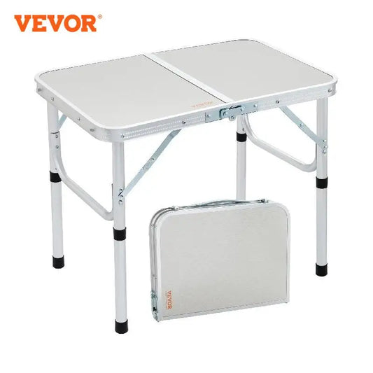 VEVOR 24"x16"x19.5" Camping Folding Table Outdoor Picnic Kitchen Work Rectangle Desk