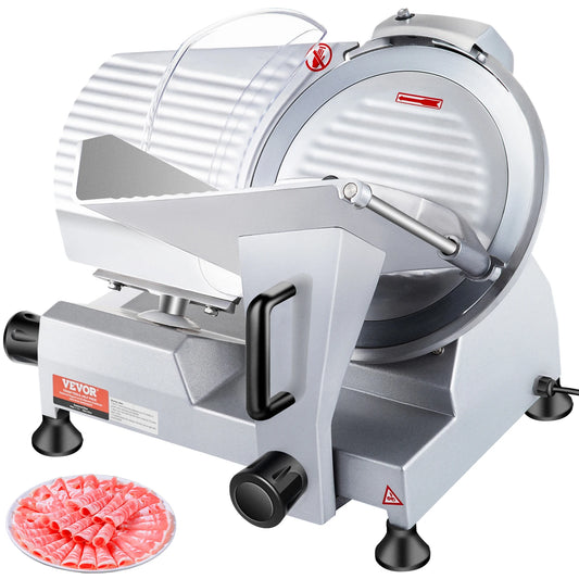 SucceBuy Meat Slicer 200W/240W/320W/340W Electric Deli Food Slicer Adjustable Thickness