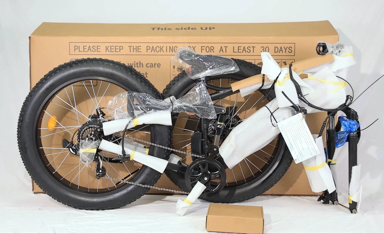 1000W Electric Bike/Fat Tire Ebike 26MPH, 48V 13Ah Battery,26"x4" Electric Mountain Bike, 7-Speed