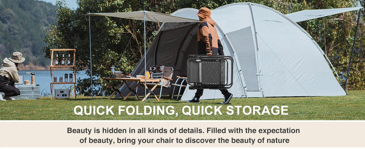 JHK Zero Gravity Portable Recliner Camping Patio Outdoor Garden Lounge Chair with Cup Holder Trays