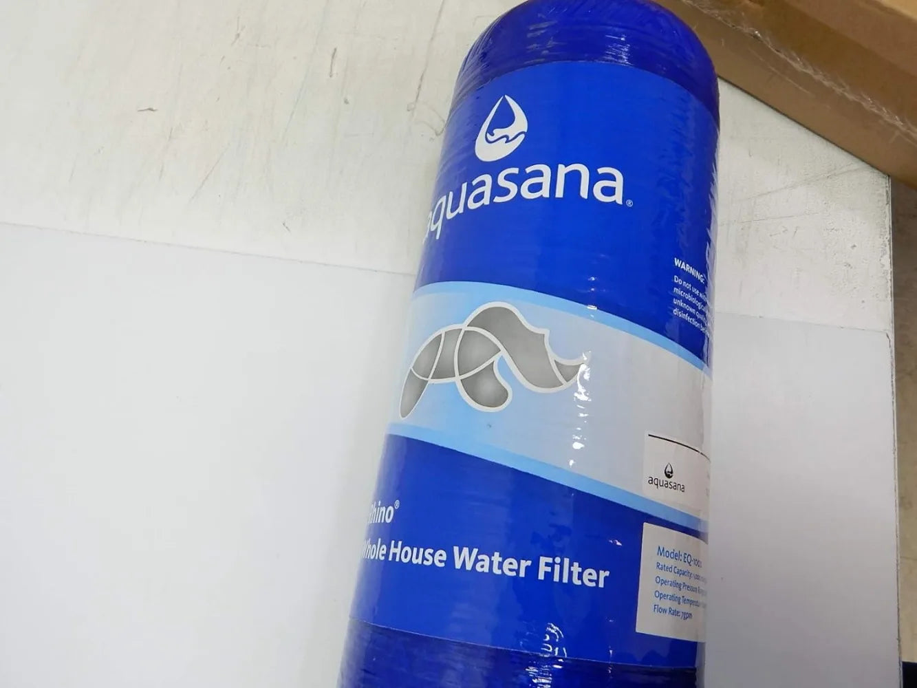 Aquasana Whole House System - Carbon & KDF - Filters Sediment & 97% Of Chlorine -1,000,000 Gal.