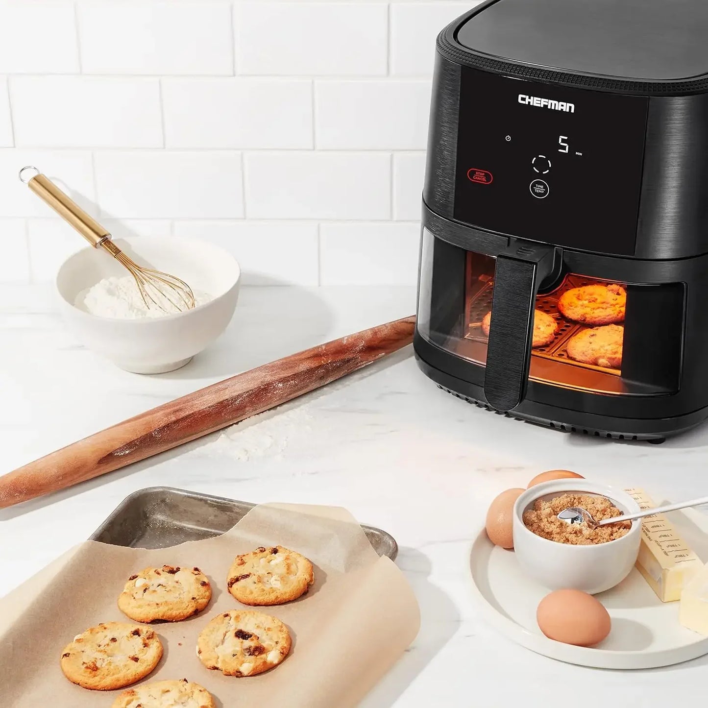 NEW TurboTouch Easy View Air Fryer, The Most Convenient And Healthy Way To Cook Oil-Free