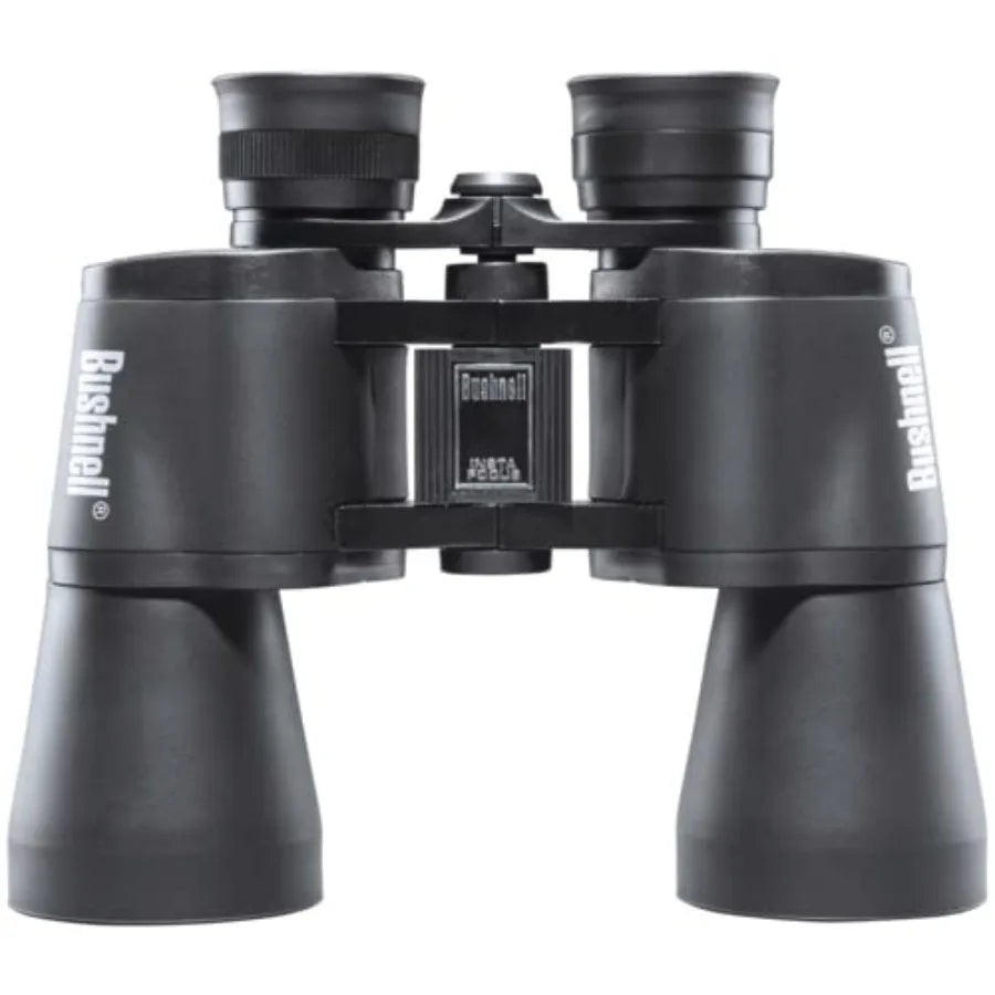 Bushnell Falcon 10x50 Wide Angle Binoculars in Black for Outdoor Viewing High Clarity Optics Rubber