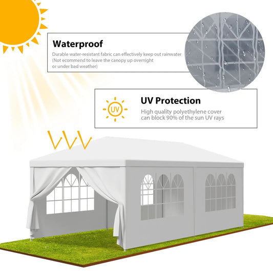 Commercial Instant Gazebo Tent US 10x10/10 x 20/10 x 30 foot outdoor Gazebo party tent with 6 Walls