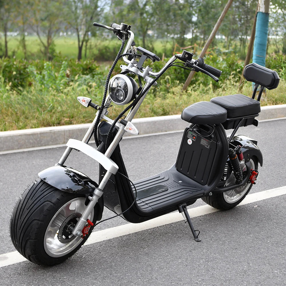 Citycoco Electric Scooter 4000W/Max Speed 60-70KM/H 60V25AH Battery Mileage 40-60KM Max Load 250KG