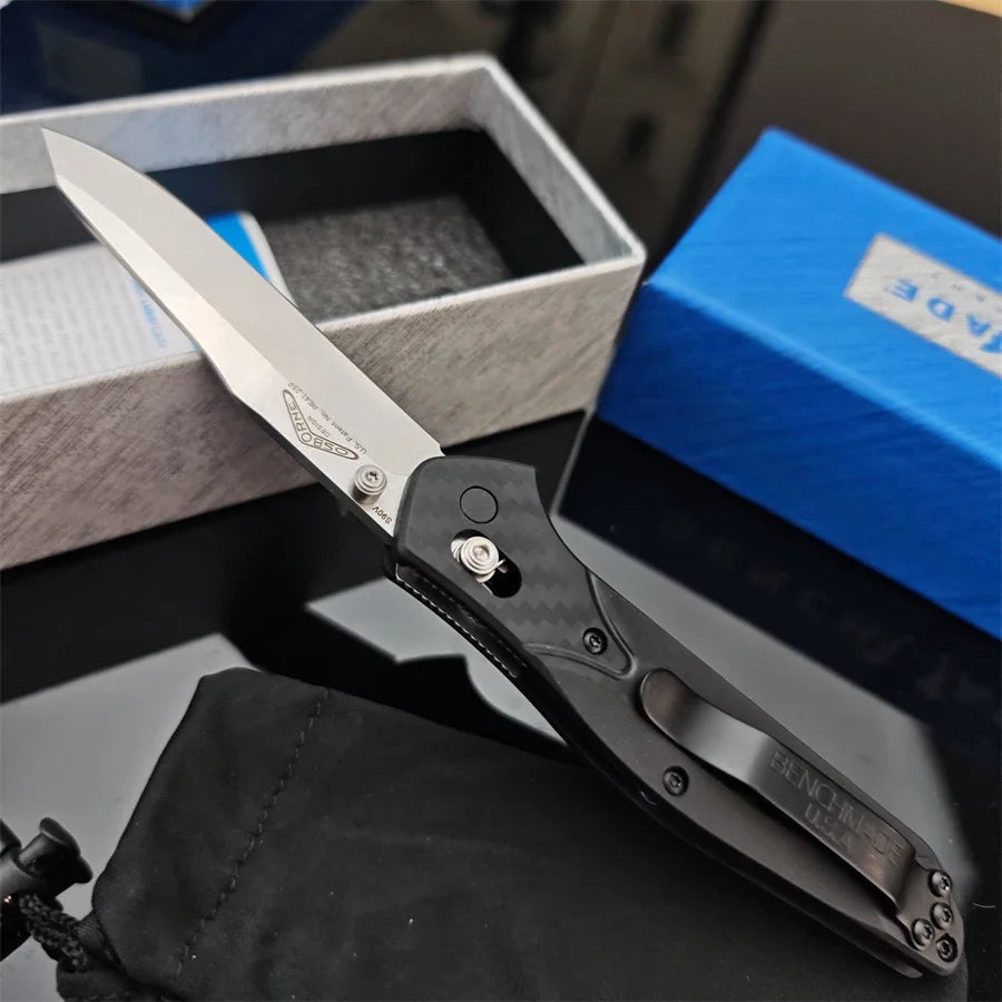 BM 940 EDC Axis Knife with Black Nylon Glass Fiber Handle Folding Pocket Knife Multitool