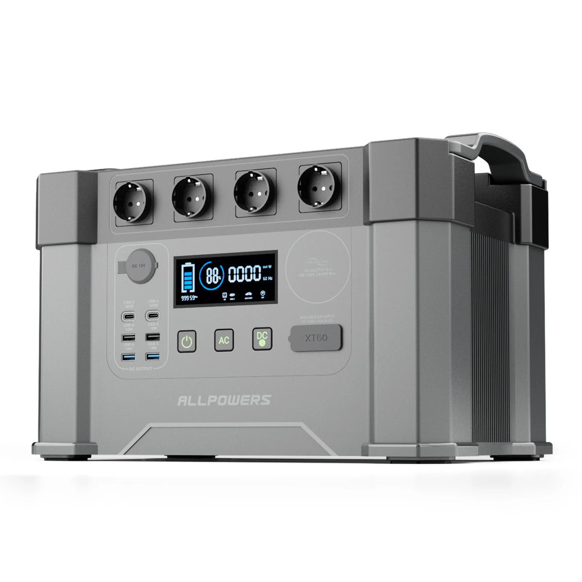 ALLPOWERS S2000PRO Portable Power Station 2400W Emergency Backup High-power Power Supply for Home Use Outdoor RV Travel